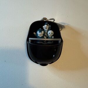 Disney Black and Blue Haunted Mansion Ghosts Keychain